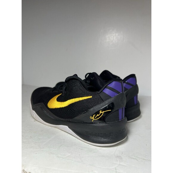 Nike Shoes Youth Size 6Y Kobe 8 GS Lakers Away Sneakers Boys Kids FN0266-002 - Picture 5 of 7